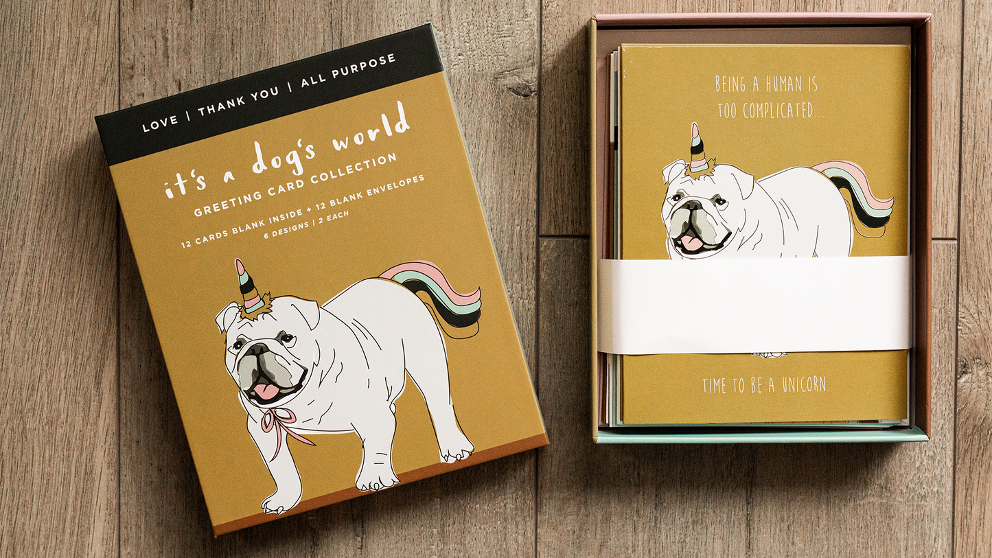 It's a Dog's World- Greeting Card Collection