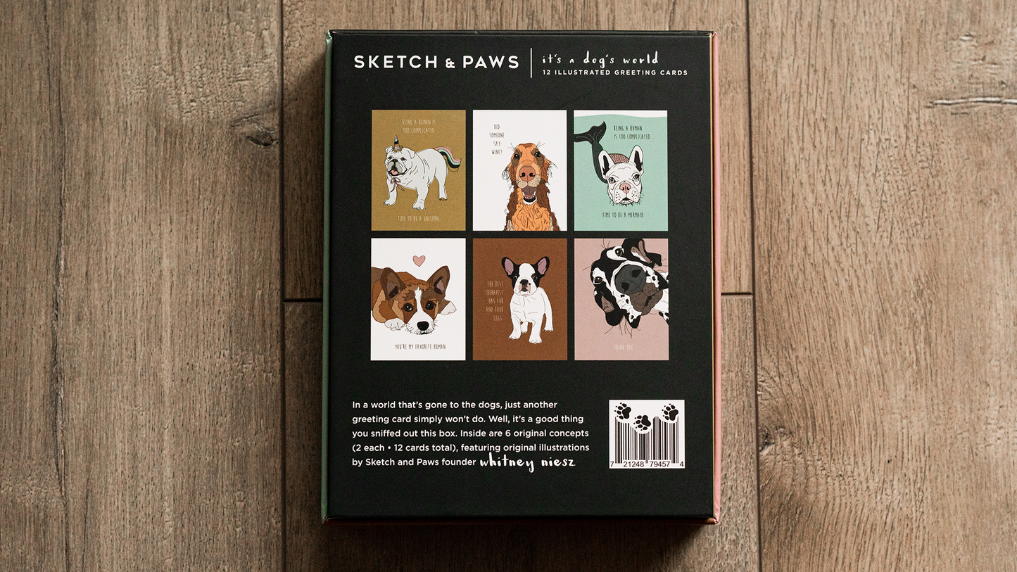 It's a Dog's World- Greeting Card Collection