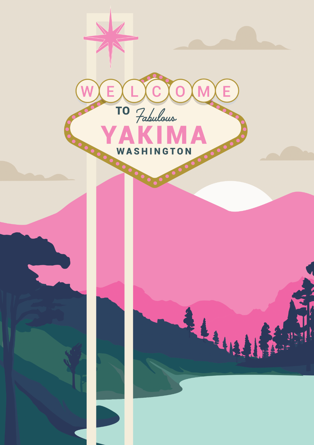 Greeting Card- Yaki-Vegas