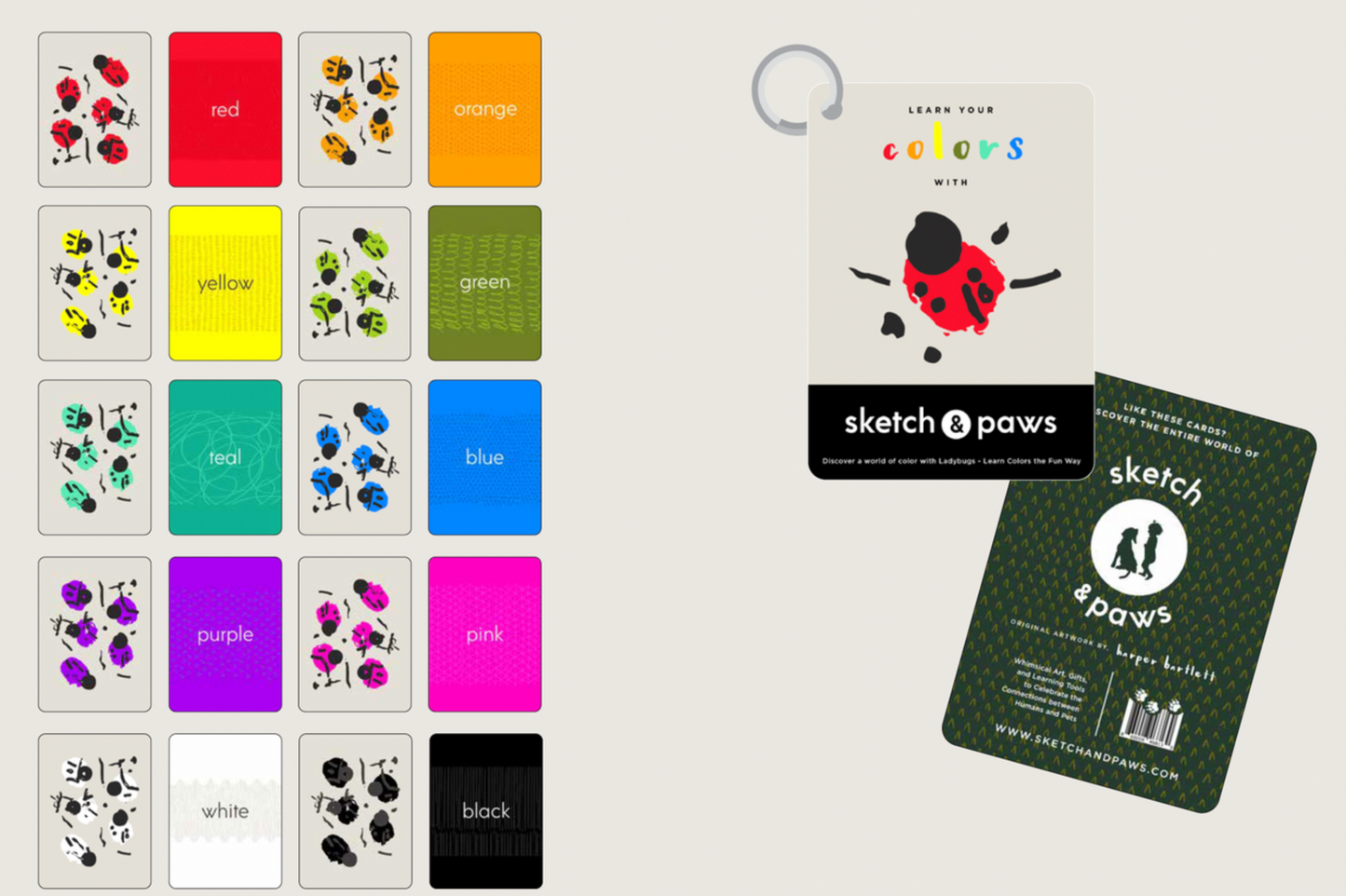 Learn Your Colors with Ladybugs