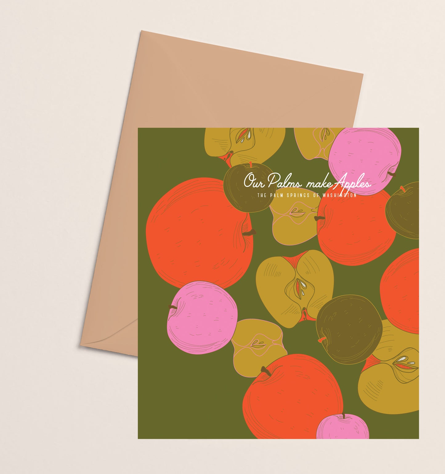 Greeting Card- Our Palms Make Apples