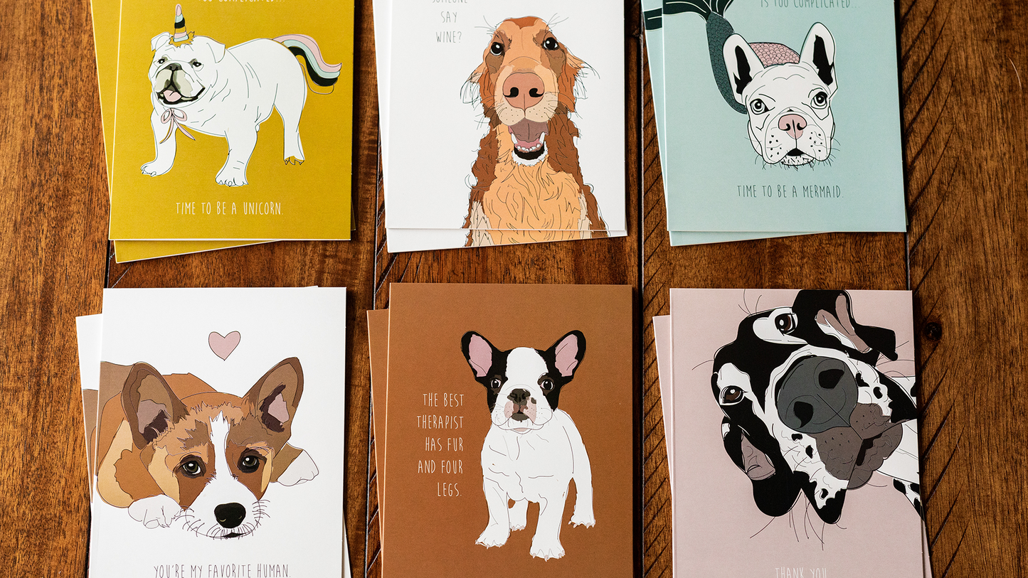 It's a Dog's World- Greeting Card Collection