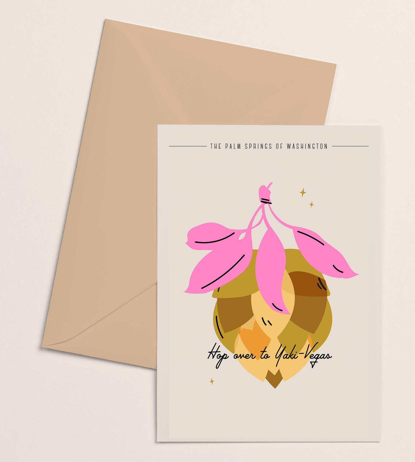 Greeting Card- Hop Over