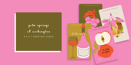 8 Greeting Cards - Palm Springs of Washington