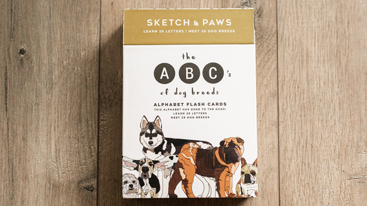 The ABC's of Dog Breeds- Flash Cards