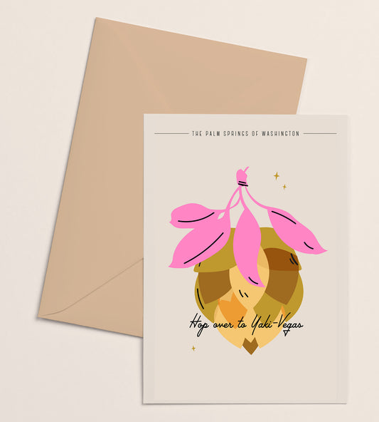 Greeting Card- Hop Over
